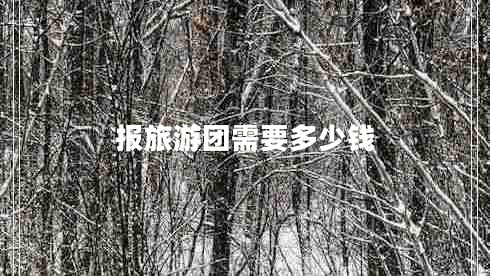 報(bào)旅游團(tuán)需要多少錢 報(bào)旅游團(tuán)需要多少錢