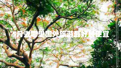 5月去哪里國(guó)外旅游最好最便宜 5月去哪里國(guó)外旅游最好最便宜