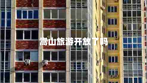 嵩山旅游開放了嗎