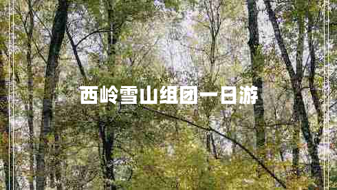 西嶺雪山組團(tuán)一日游 西嶺雪山組團(tuán)一日游
