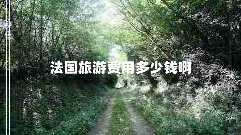 法國旅游費(fèi)用多少錢啊