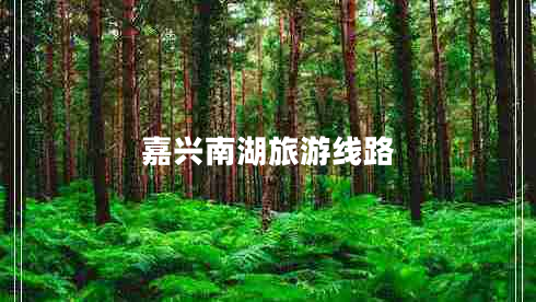 嘉興南湖旅游線路