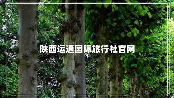 陜西運通國際旅行社官網(wǎng) 陜西運通國際旅行社官網(wǎng)