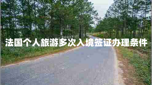 法國個人旅游多次入境簽證辦理條件