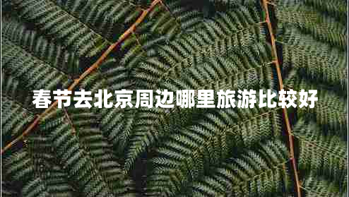 春節(jié)去北京周邊哪里旅游比較好