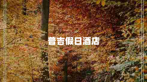 普吉假日酒店 普吉假日酒店