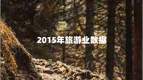2015年旅游業(yè)數(shù)據(jù)