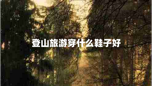 登山旅游穿什么鞋子好 登山旅游穿什么鞋子好