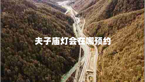 夫子廟燈會在哪預(yù)約 夫子廟燈會在哪預(yù)約