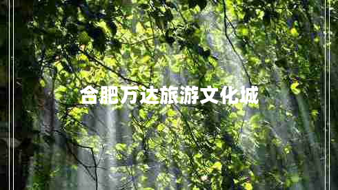 合肥萬達(dá)旅游文化城