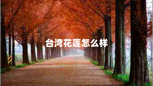 臺灣花蓮怎么樣 臺灣花蓮怎么樣