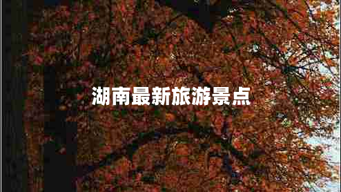 湖南最新旅游景點