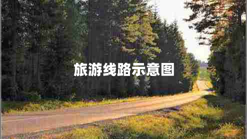 旅游線路示意圖
