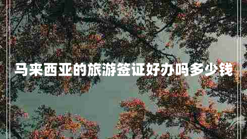 馬來西亞的旅游簽證好辦嗎多少錢