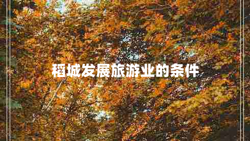 稻城發(fā)展旅游業(yè)的條件