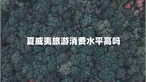 夏威夷旅游消費水平高嗎
