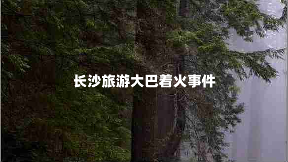 長沙旅游大巴著火事件