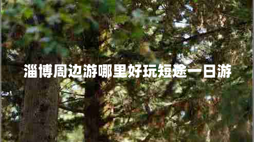 淄博周邊游哪里好玩短途一日游