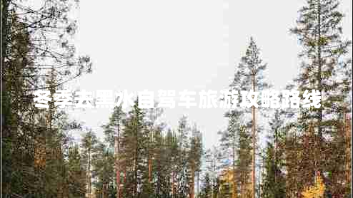 冬季去黑水自駕車旅游攻略路線