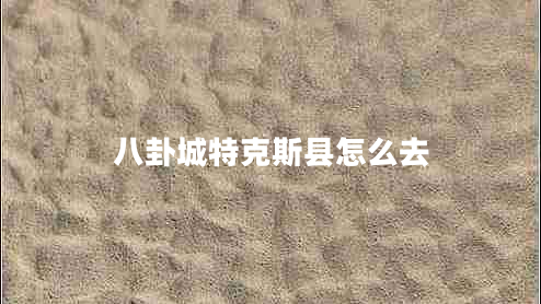 八卦城特克斯縣怎么去