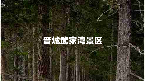 晉城武家灣景區(qū)