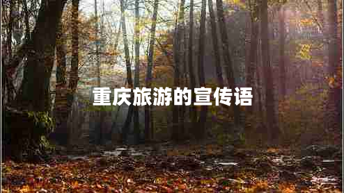 重慶旅游的宣傳語(yǔ)