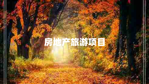 房地產(chǎn)旅游項目