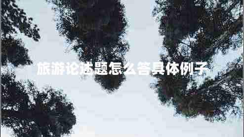 旅游論述題怎么答具體例子