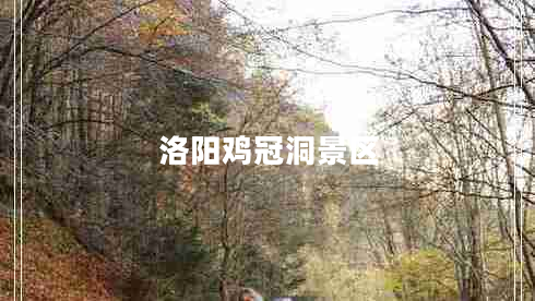 洛陽雞冠洞景區(qū)