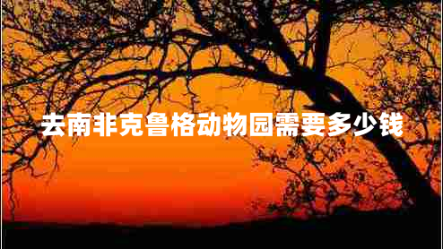 去南非克魯格動(dòng)物園需要多少錢