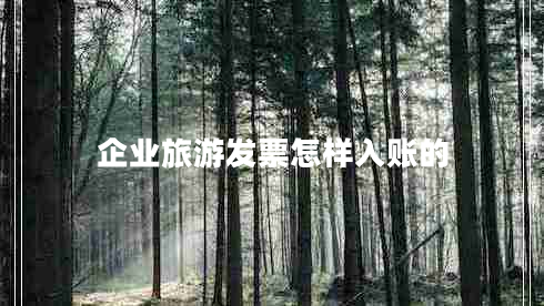 企業(yè)旅游發(fā)票怎樣入賬的