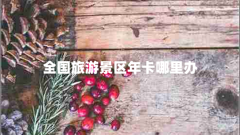 全國旅游景區(qū)年卡哪里辦