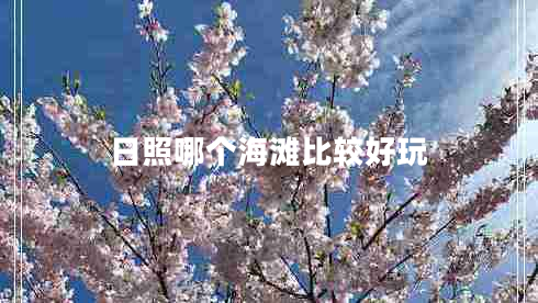 日照哪個海灘比較好玩