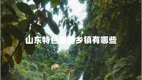 山東特色旅游鄉(xiāng)鎮(zhèn)有哪些