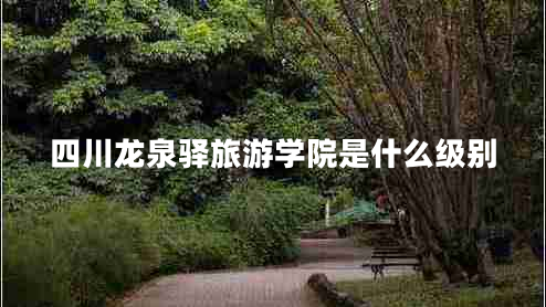 四川龍泉驛旅游學院是什么級別