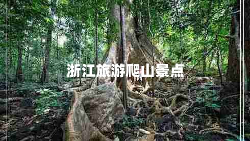浙江旅游爬山景點