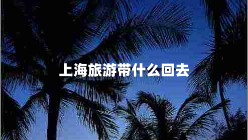 上海旅游帶什么回去 上海旅游帶什么回去