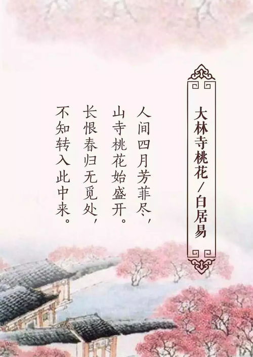 小學(xué)生關(guān)于桃花的詩句