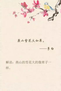 關(guān)于夸張的古詩(shī)句子