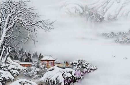 詠雪關(guān)于雪的詩(shī)句