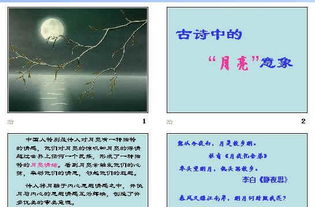 關(guān)于江水月亮的詩(shī)句