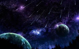 關于流星雨花的詩句