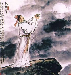 有關(guān)描寫李白等名人的古詩句