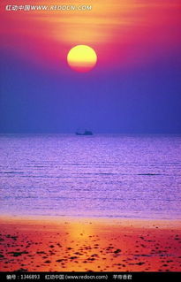 大海日落的古詩(shī)句