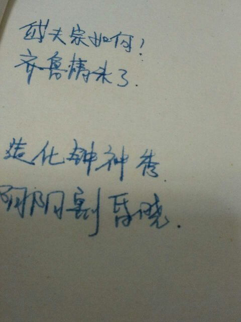 小學(xué)泰山古詩句