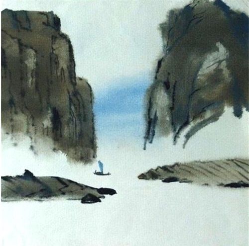 斷天門山古詩詩句意思