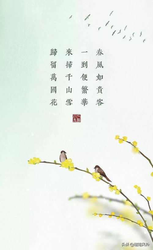 關(guān)于花的春天詩句古詩