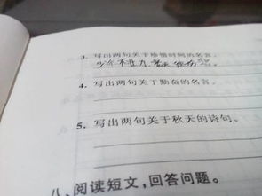 我能寫(xiě)出兩句關(guān)于秋天的詩(shī)句