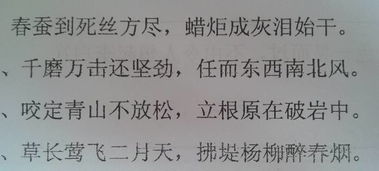 出自古詩(shī)句中的成語(yǔ)是什么