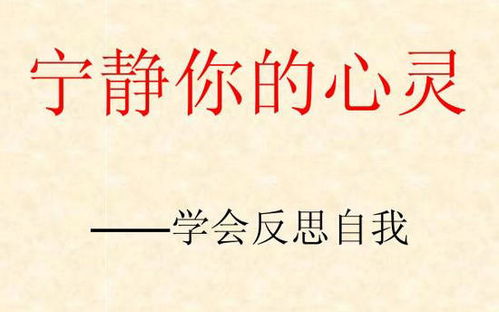 自己的,詩(shī)句,反省